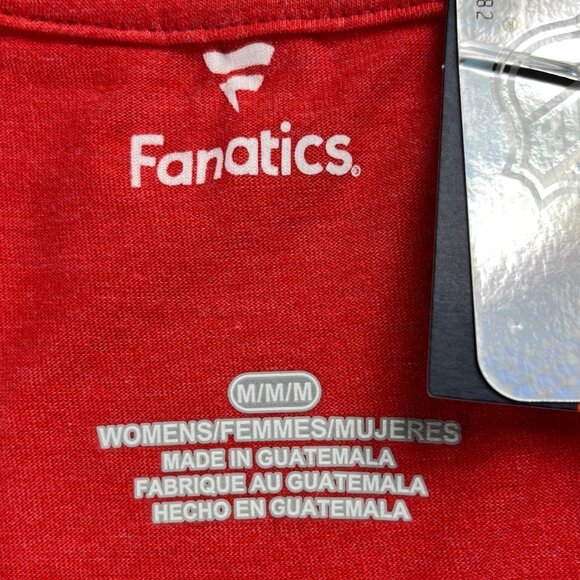 Montreal Canadiens Fanatics Women's V-Neck Short Sleeve T-Shirt Size Medium NWT - Picture 8 of 15